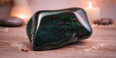 polished bloodstone