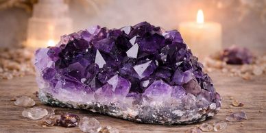 amethyst cluster