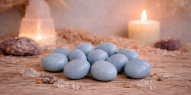 Angelite Tumbles