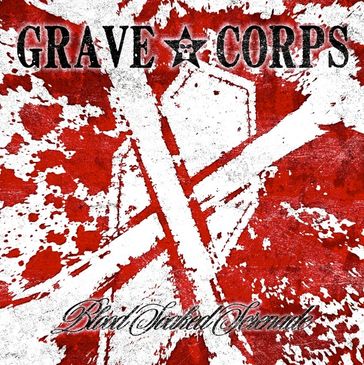 Album cover for Grave Corps titled Blind Sealed Tornado.
