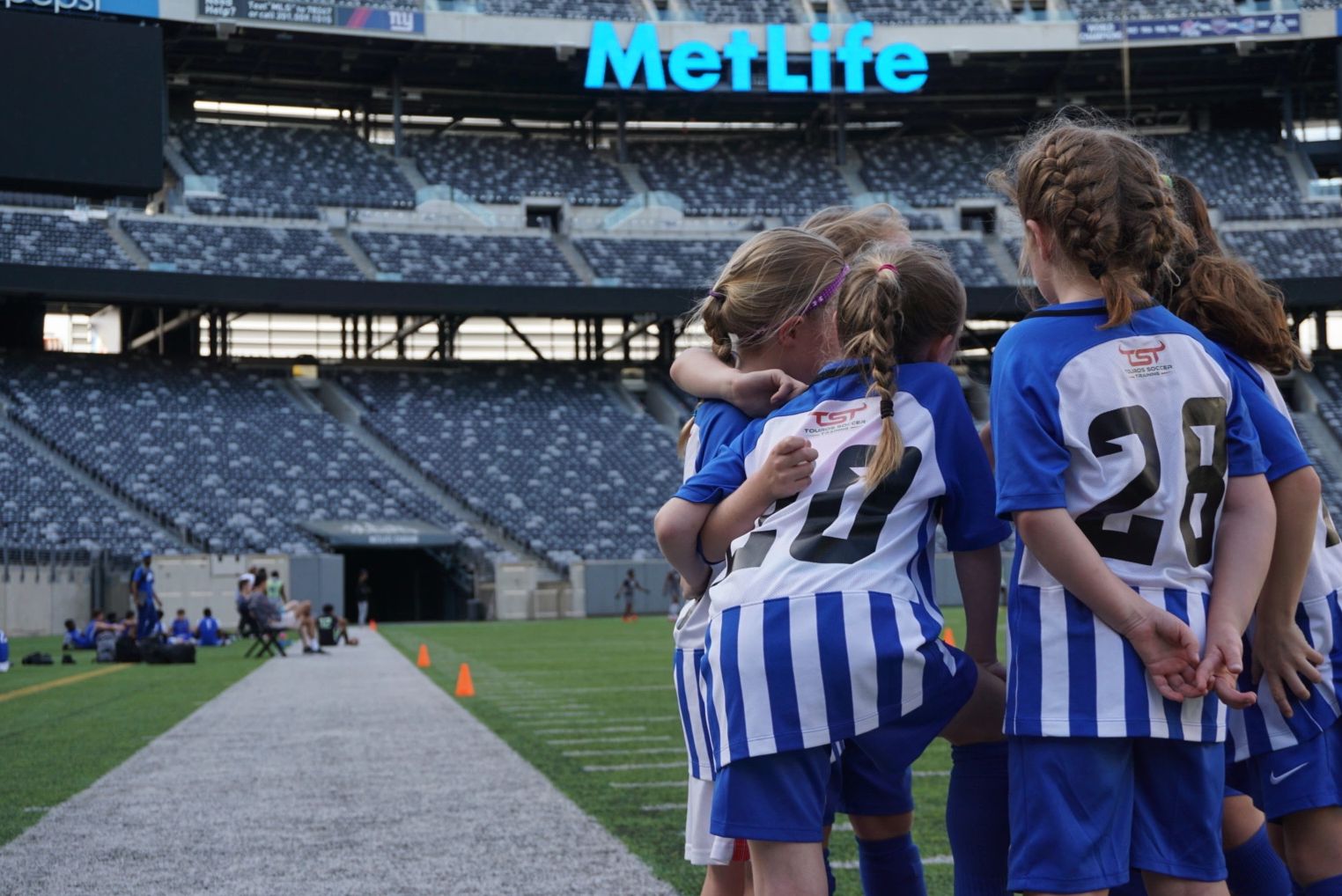 Kosmos FC TST Nemesis 2011 playing soccer at MetLife Stadium