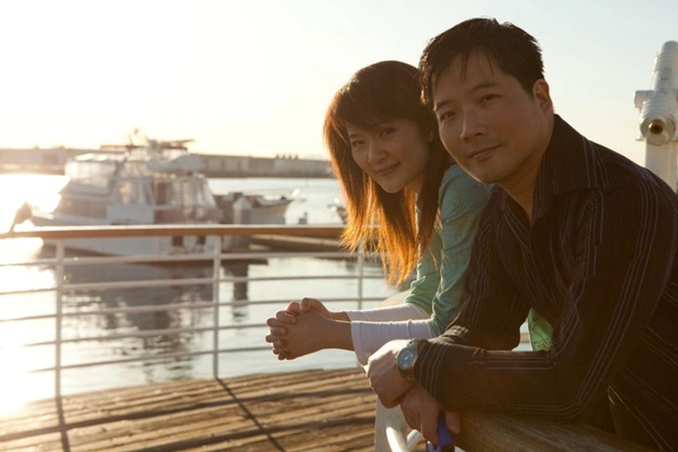 Wendy and I at Jack London Square, Oakland