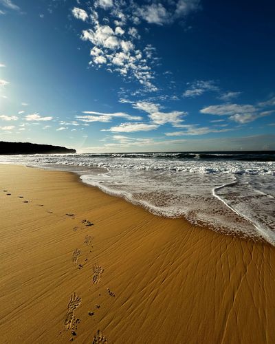 Beach and Ocean, sunny day