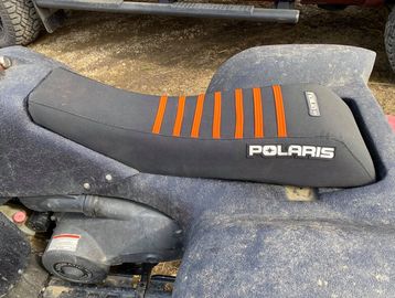 Polaris quad seat refurbished by Kimbers Creations