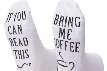  Bring Me Coffee Socks  

 Price:$10.95 