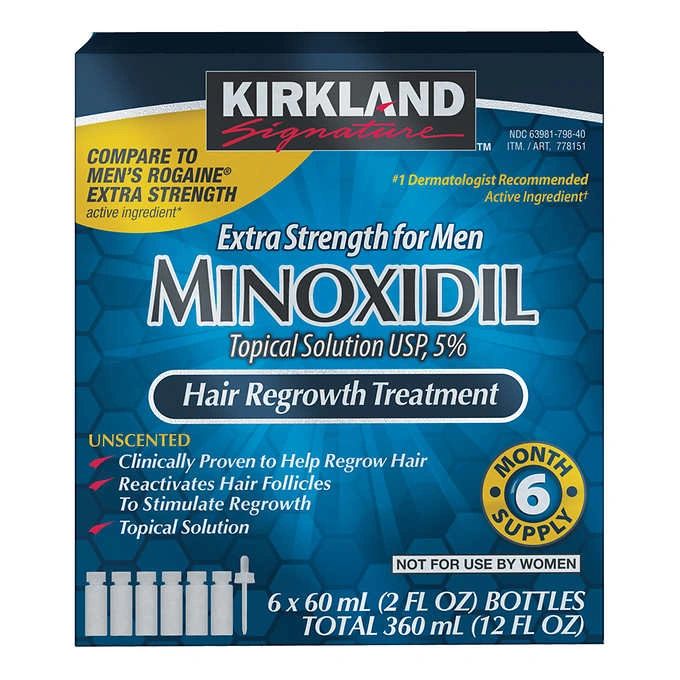Minoxidil Kirkland 5% Solución Tópica