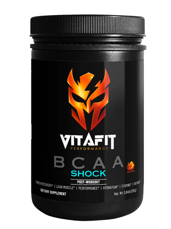VitaFit Performance BCAA SHOCK – BCAA powder for post-workout muscle recovery.