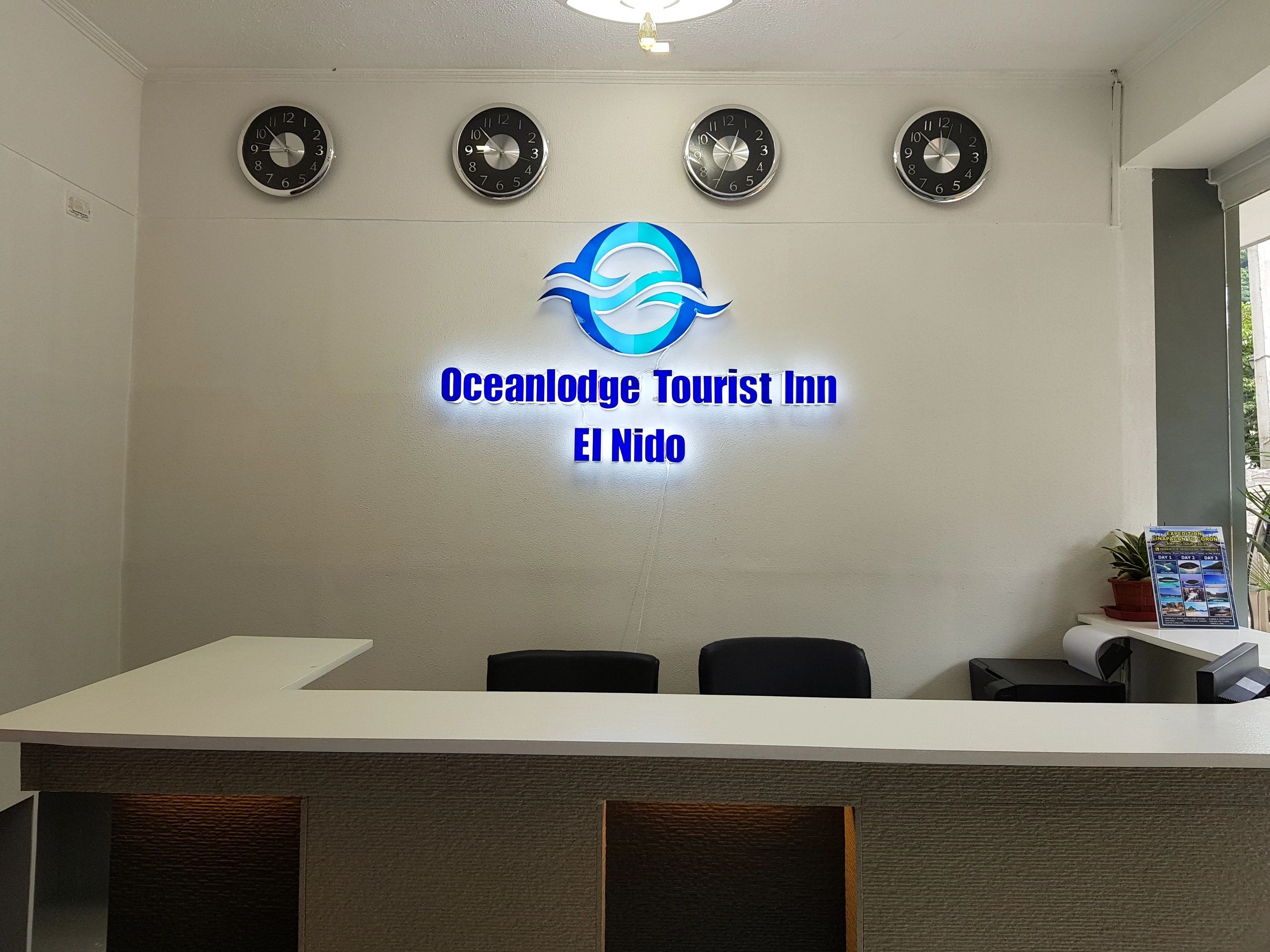OCEANLODGE TOURIST INN PROMO B: WITH AIRFARE VIA-PPS  ALL IN elnido Packages
