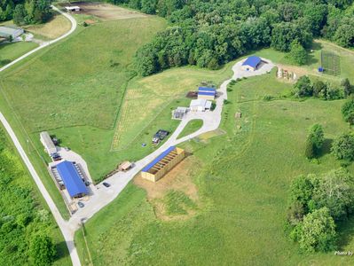 Overhead picture of Lake Cumberland Wildlife Refuge, previously known as the Liberty Nature Center.