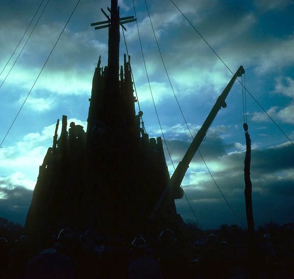 The 1969 Texas Aggie Bonfire