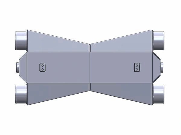 2000 HP Slimline Twin inlet, Twin out