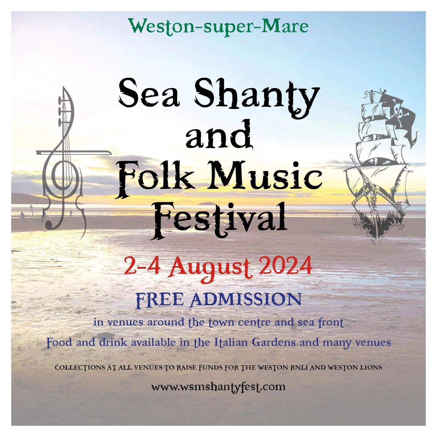 Sea Shanty Festival 2024 Weston Super Mare Carley Marlene