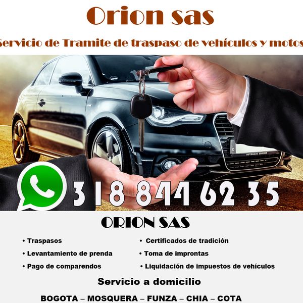 Tramitadores De Transito en Madrid Cundinamarca tramites para traspaso de vehículos 