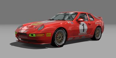 Porsche 968 Turbo RS [BPR]
3D car for racing simulators. (Assetto Corsa).