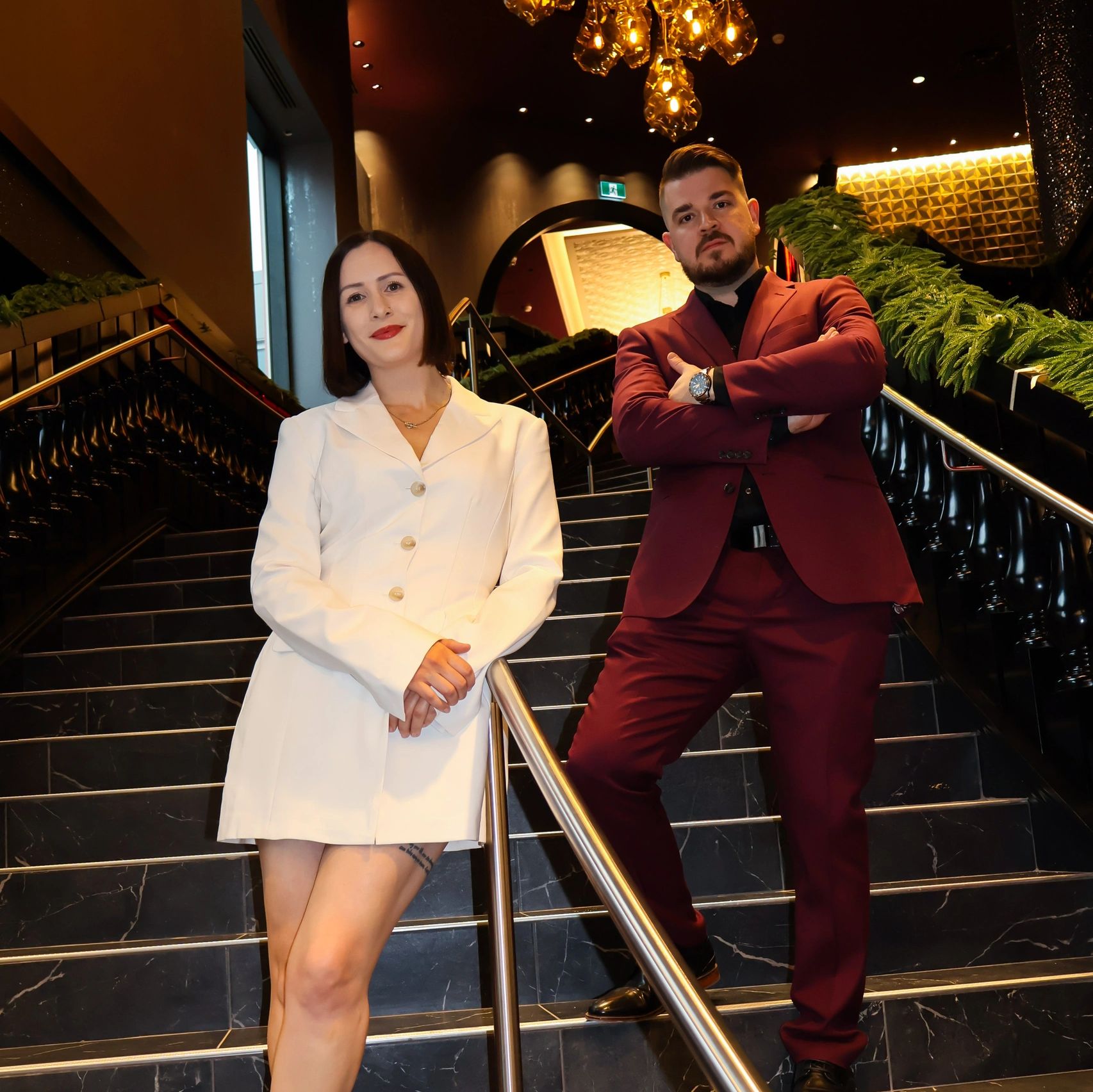 Natasha Sutherland, REALTOR and Tony Lucas, REALTOR at the Jag hotel in St. John's, Newfoundland.
