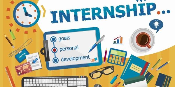 Internship words, goals, personal, development
