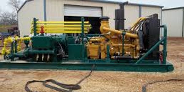 600hp 10k reverse unit pump skid