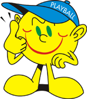 Playball Yellow avatar round cartoon thumbs up