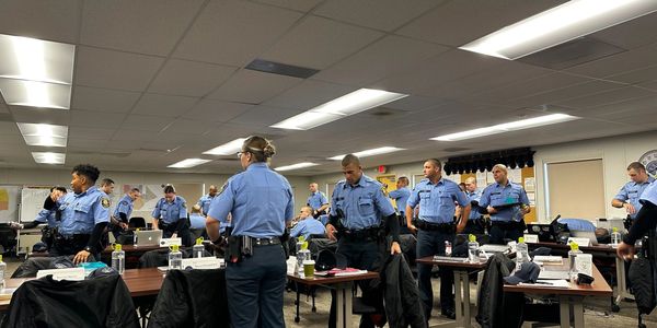 Training Cadets from throughout California LGB/TGI Sensitivity Training Jan 2024