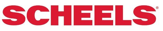 The SCHEELS logo in bold red capital letters.
