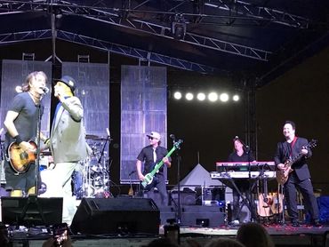 Me and Rick Springfield Band