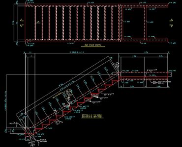 Stair details that make fabrication easy!