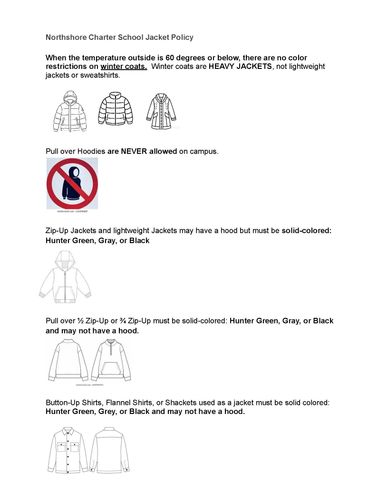 NCS Jacket Policy with Pictures