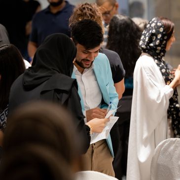 Team-building exercise in Manama