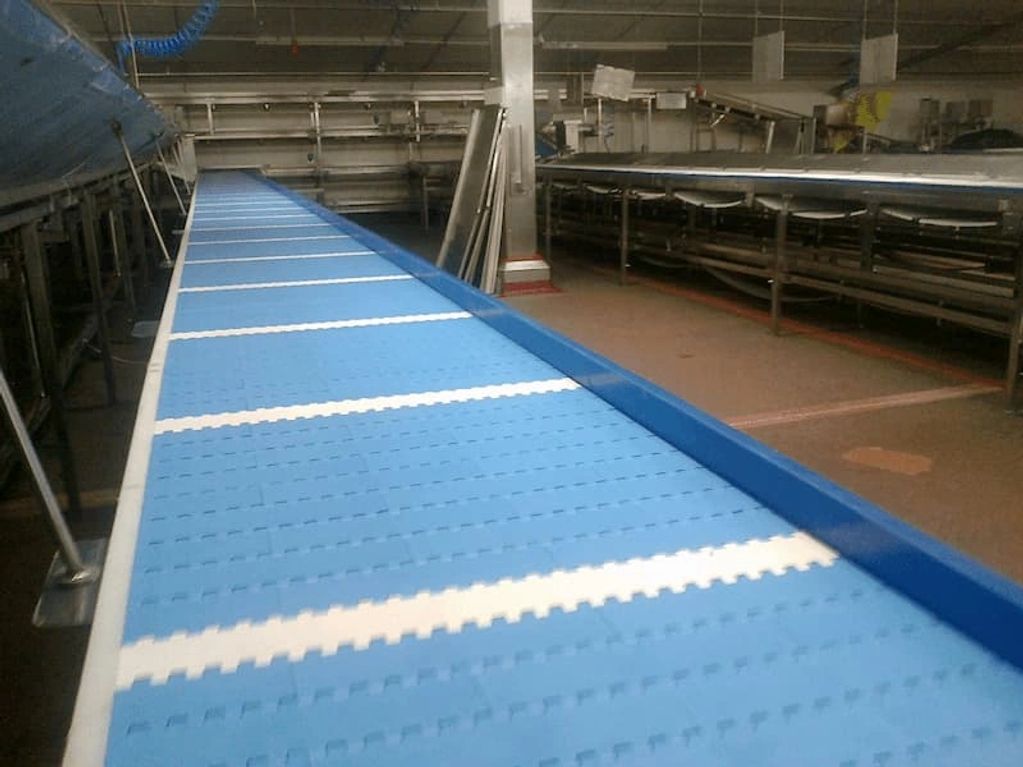 boning modular belt conveyor for meat factory 