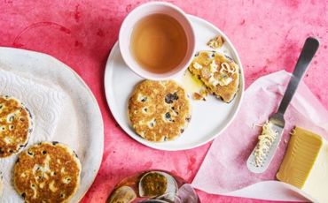 Tea, Welsh Cakes and Butter. 