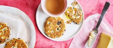 Tea, Welsh Cakes and Butter. 