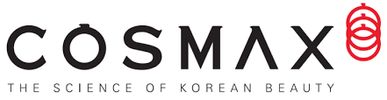 COSMAX logo with tagline about Korean beauty science.