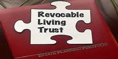Puzzle piece symbolizing revocable living trust.