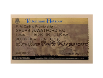 Match day tickets