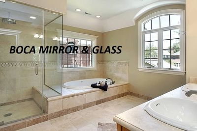 FRAMELESS SHOWER, FRAMELESS ENCLOSURES, FRAMELESS GLASS PARTITION, CUSTOM MIRRORS, CUSTOM TABLE TOPS