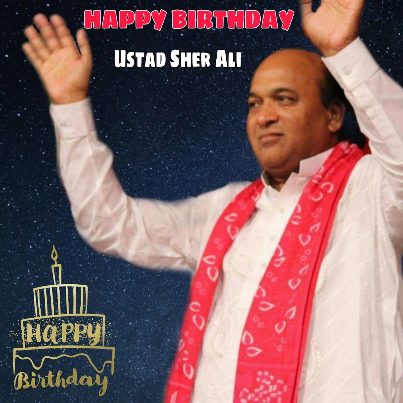 Happy birthday to Legendary world famous Qawwal Ustad Sher Ali ji Happy birthday to Legendary world famous Qawwal Ustad Sher Ali ji