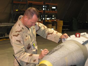 Brig Gen (ret) Carl Buhler as a Colonel deployed.