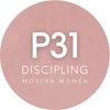 P31 logo. P31 Discipling Modern Women.