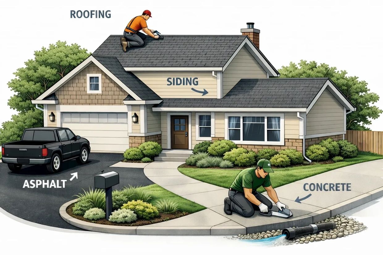 Full service exterior solutions for long term property performance