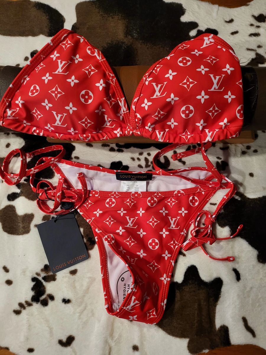 LV Bikini (Red & White)