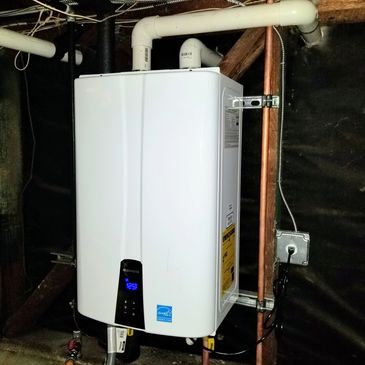 tankless water heater navien noritz installation repair residential commercial