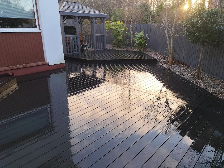Composite decking installation by Woodgate Joinery