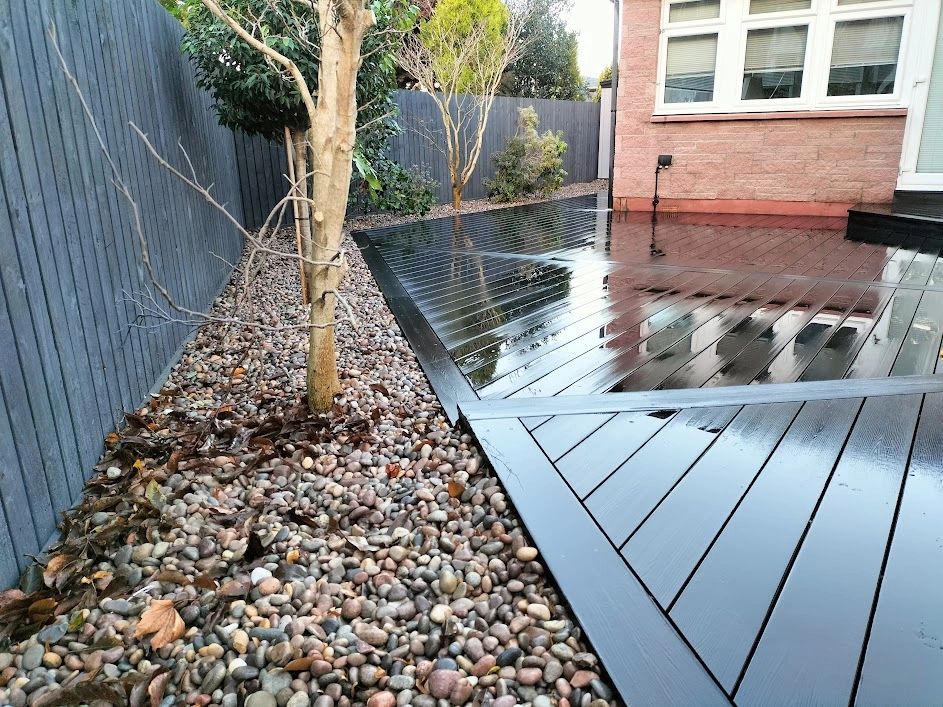 Composite decking installation by Woodgate Joinery