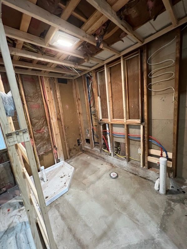 Floor closed up from remodel