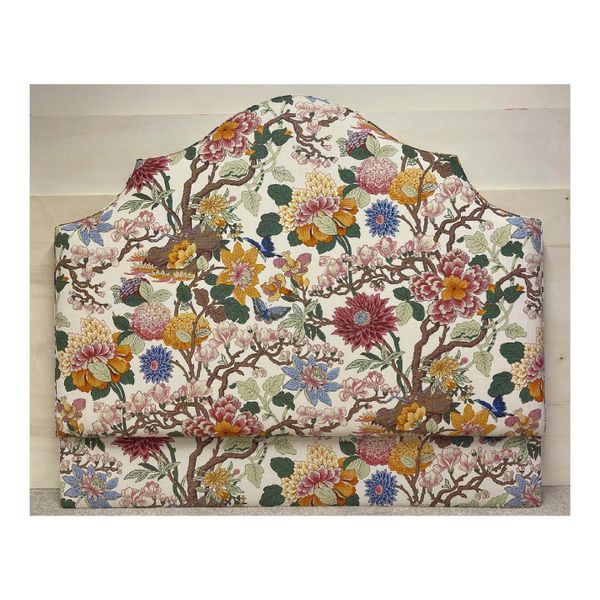 Custom made Headboards for London Home  using GP & J Baker fabric by Victoria Williams Upholstery