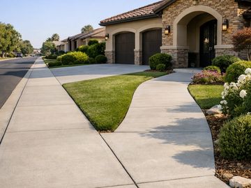 sidewalks and walkway image