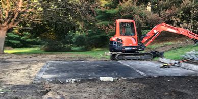 Demolition site is completed and ready for the new shed
Demolition Services, Atkinson NH  