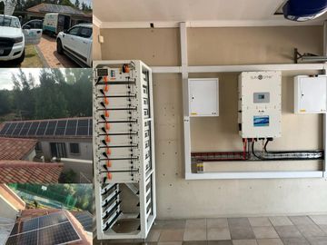 50kW 3ph High Voltage Sunsynk Hybrid Solar System In Blue Hills Estate