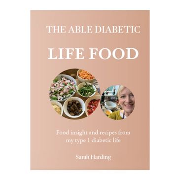 The cover of Sarah's book "Life food"