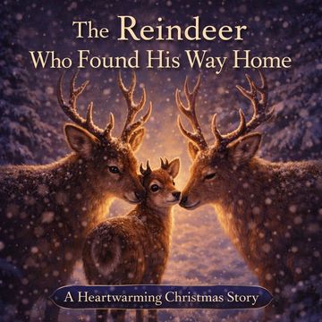 The Reindeer Who Found His Way Home. A Children's Christmas book, by Andy Percival.